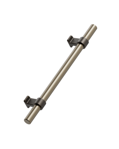 Bond Handgreep - Antiek Bruin / Geborsteld Messing