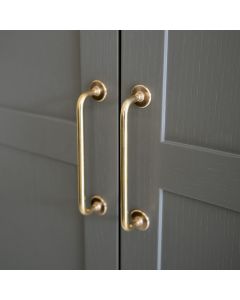 Jubilee Handgreep - Ongecoat Messing