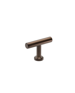 Viva T Knop - Messing Gezwart