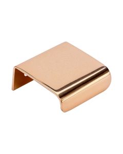 Lip Handgreep - Gepolijst Koper - Beslag Design