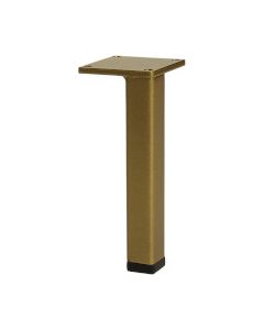 Bosse Straight E Meubelpoot - Messing - 100 mm