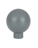 Nova Round Knop - Blue Grey