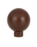 Nova Round Knop - Brown