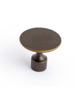 Floid Knop - Antiek Messing - 35 mm