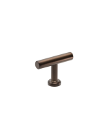 Viva T Knop - Messing Gezwart