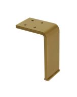 Bosse Modern Meubelpoot - Messing - 100 mm