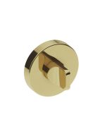 Round Premium Line WC rozet - Gepolijste Messing