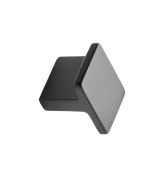 Transit Knop - Mat Zwart