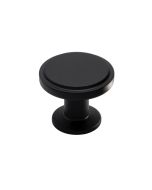 Uno Knop - Mat Zwart - 30 mm